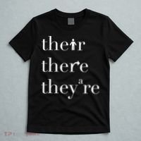 There Their They're English Teacher Funny Grammar Teacher T-Shirt thumb 5