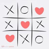 Tic Tac Toe Xoxo Valentines Day Cute Women's Hoodie thumb 2