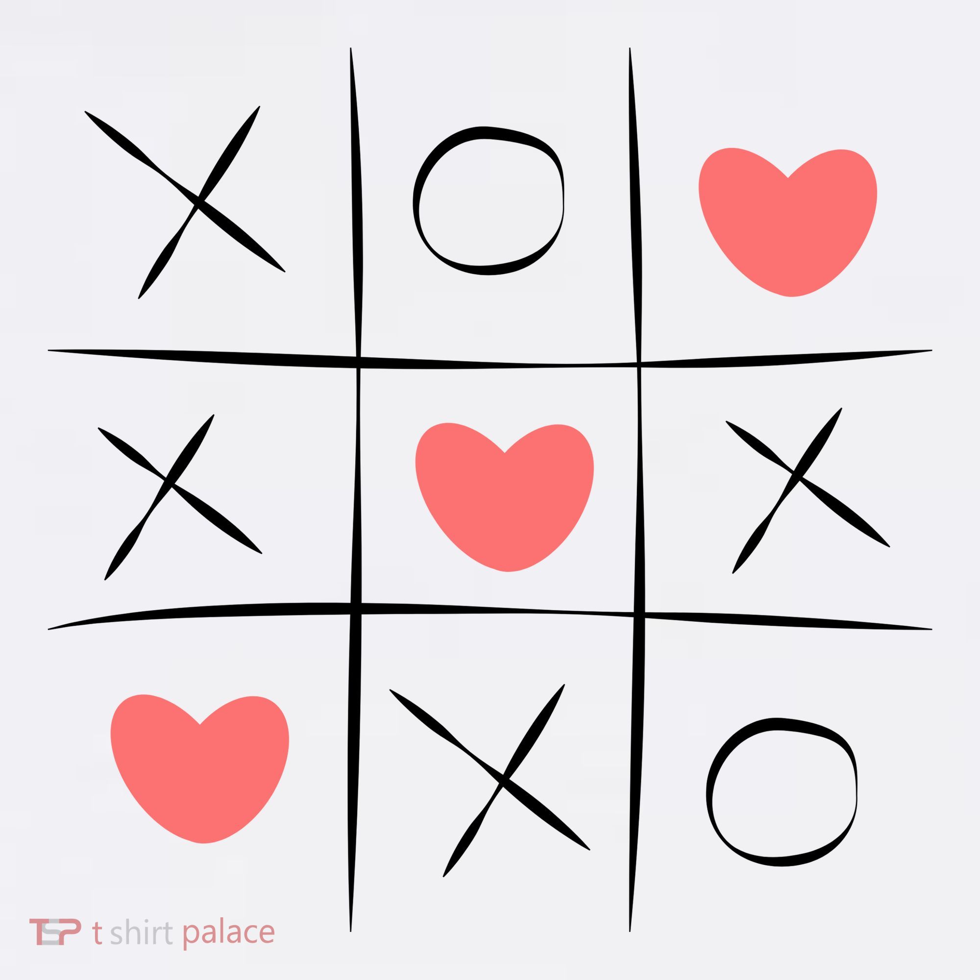 Tic Tac Toe Xoxo Valentines Day Cute Baby Bodysuit