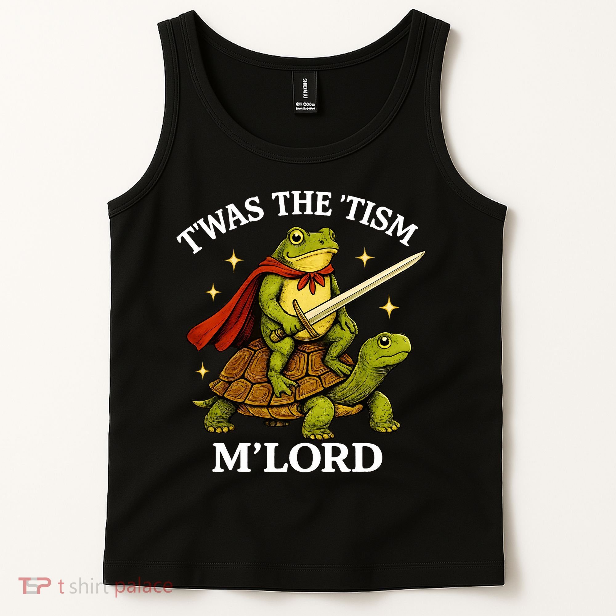 TWAS The Tism M Lord Autism Tank Top
