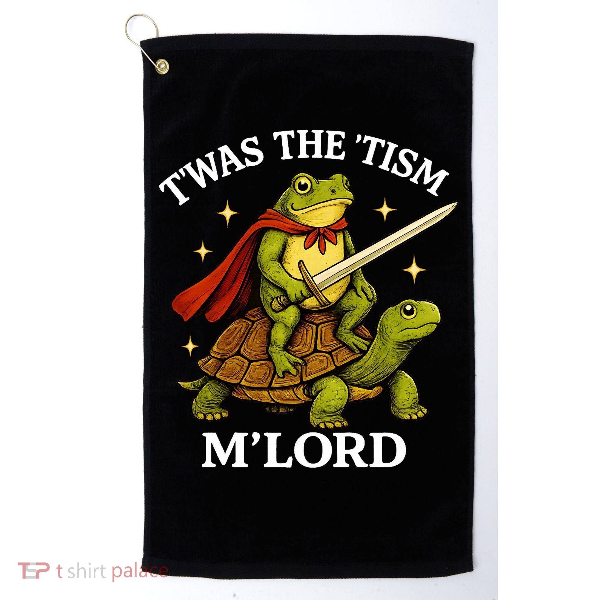 TWAS The Tism M Lord Autism Golf Towel