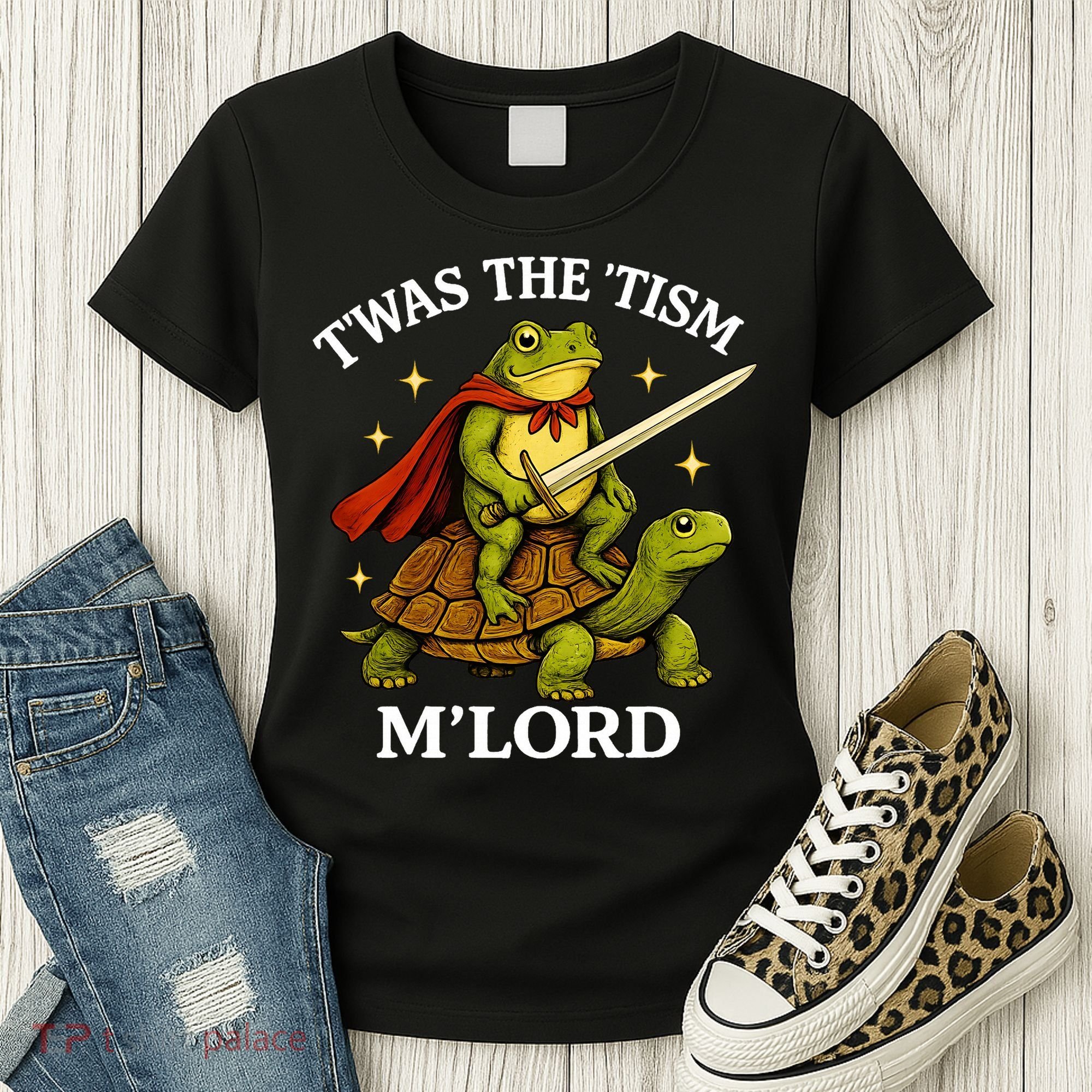 TWAS The Tism M Lord Autism Women's T-Shirt