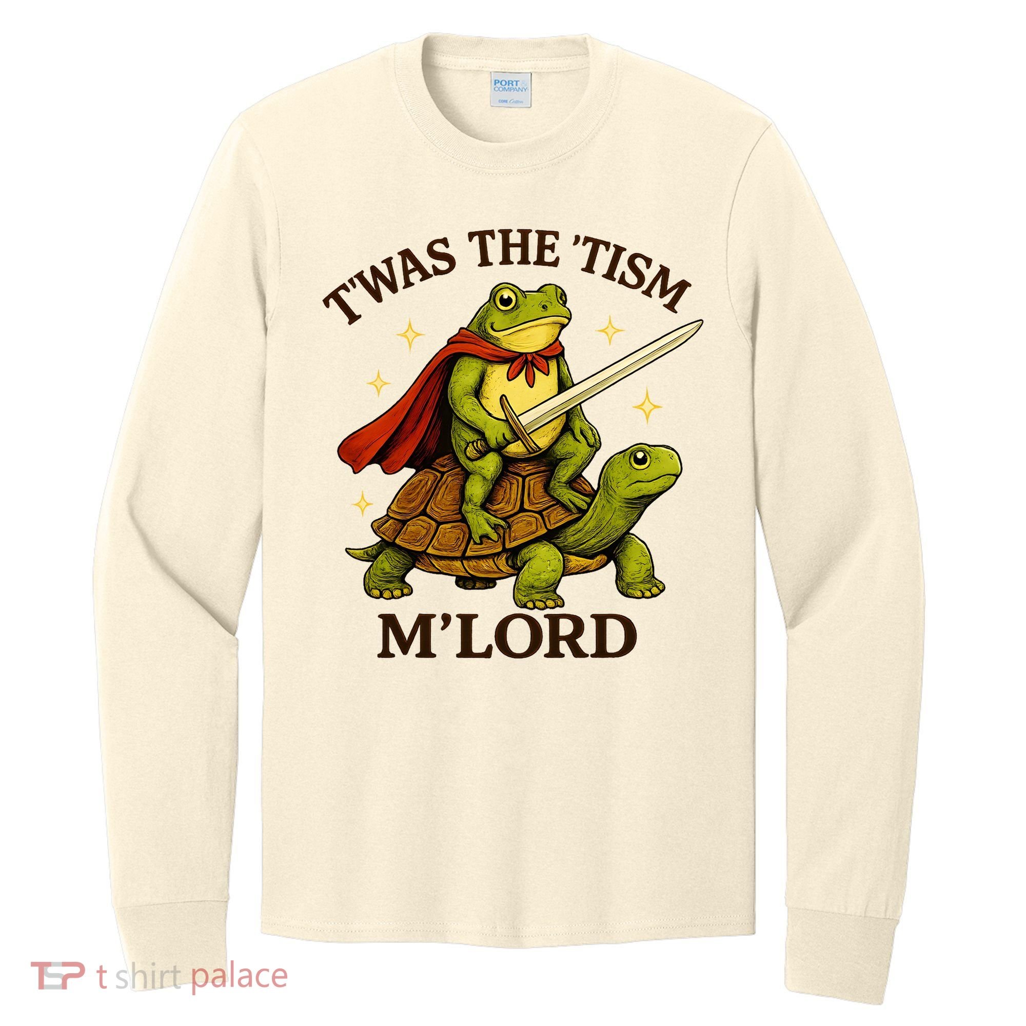 TWAS The Tism M Lord Autism Long Sleeve Shirt