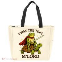 TWAS The Tism M Lord Autism Tote Bag thumb 0