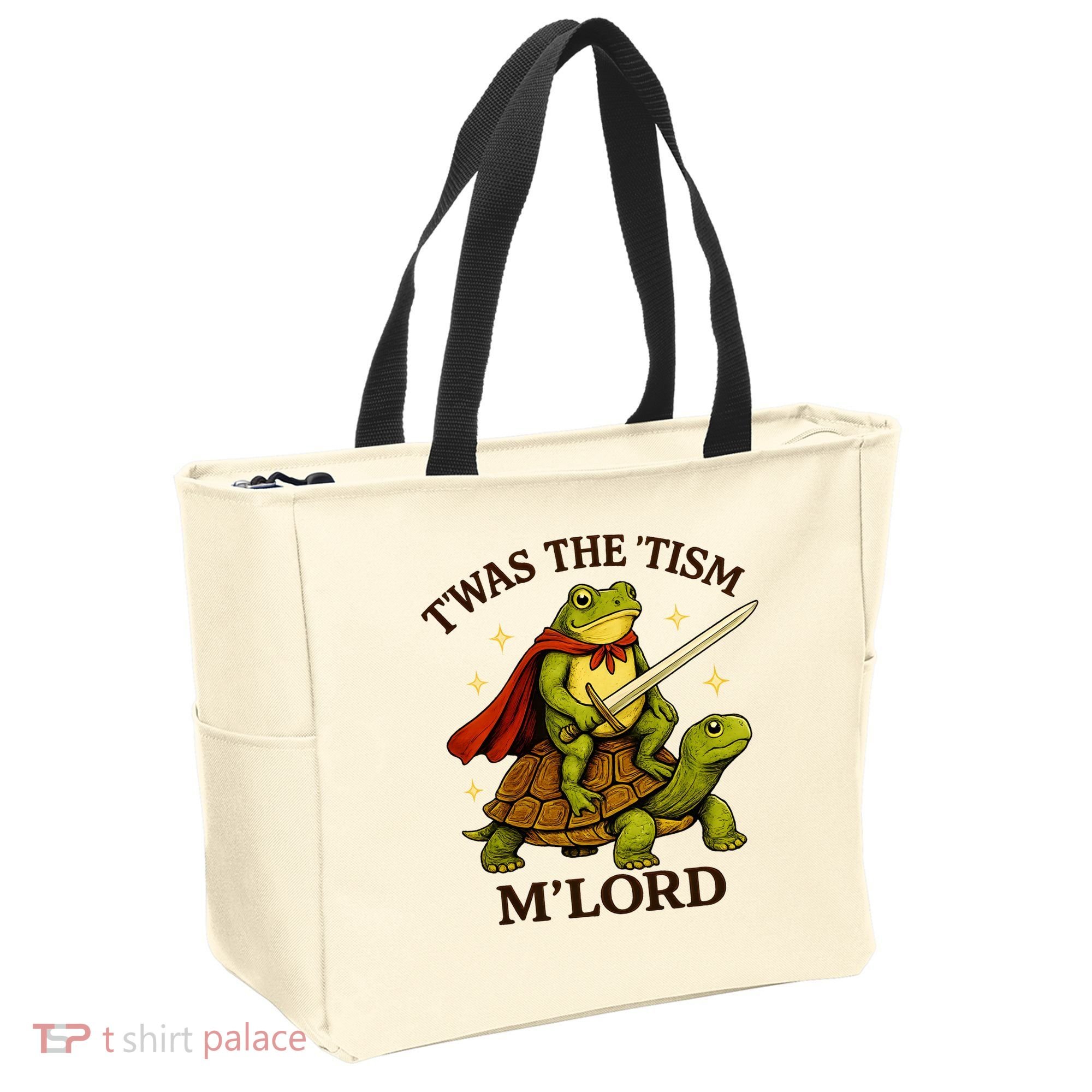 TWAS The Tism M Lord Autism Tote Bag