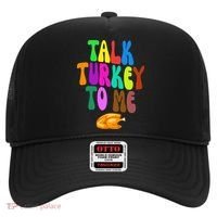 Talk Turkey To Me Funny Thanksgiving Hat thumb 0