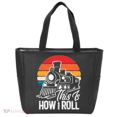 train t this is how i roll train lover Tote Bag