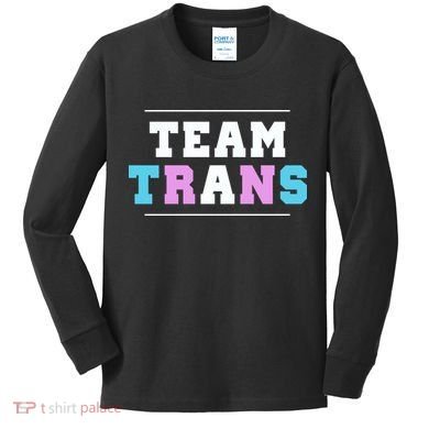Team Trans Kids Long Sleeve Shirt