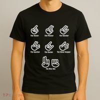 The Teaser The Pleaser The Shocker The Spocker The Rocker T-Shirt thumb 3
