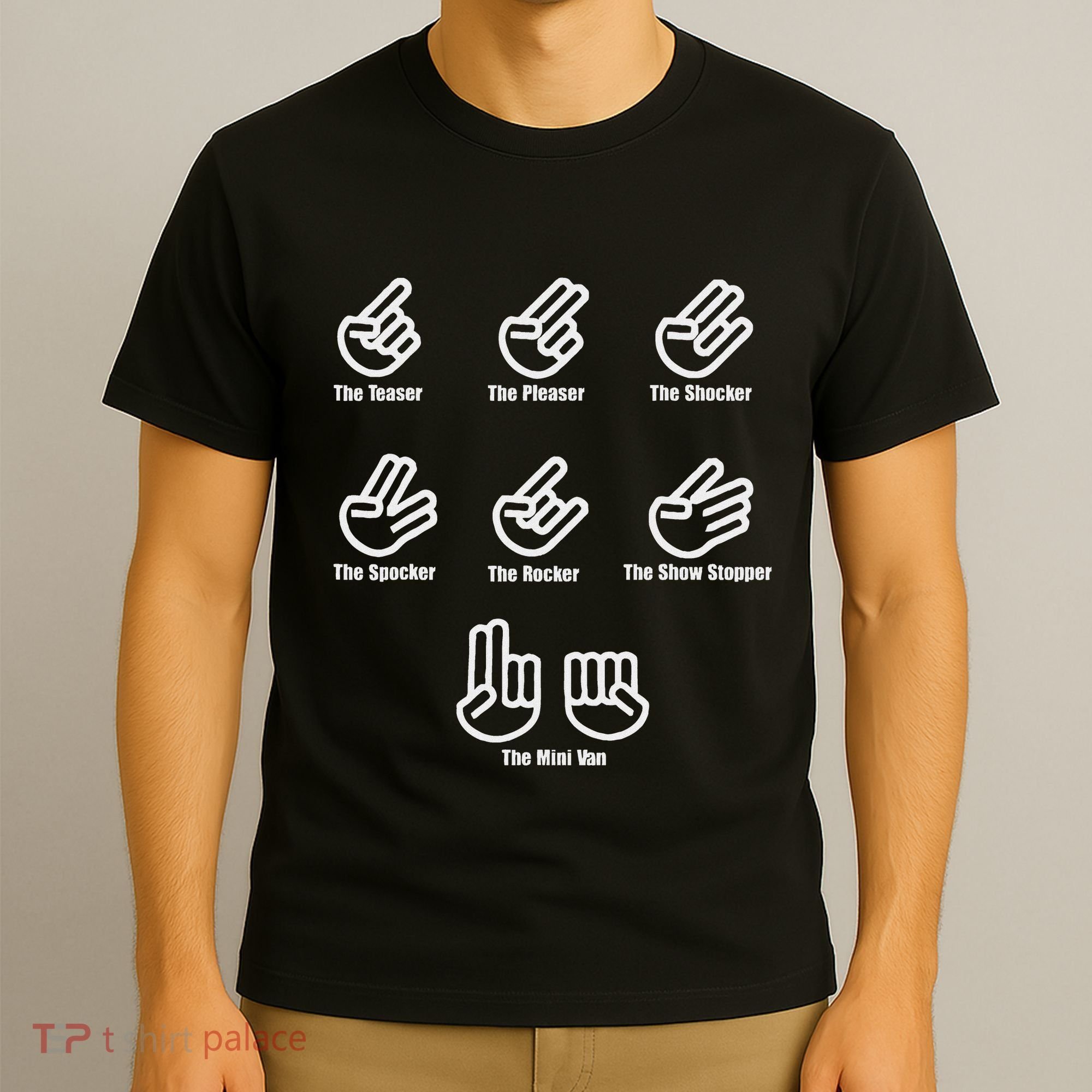 The Teaser The Pleaser The Shocker The Spocker The Rocker T-Shirt