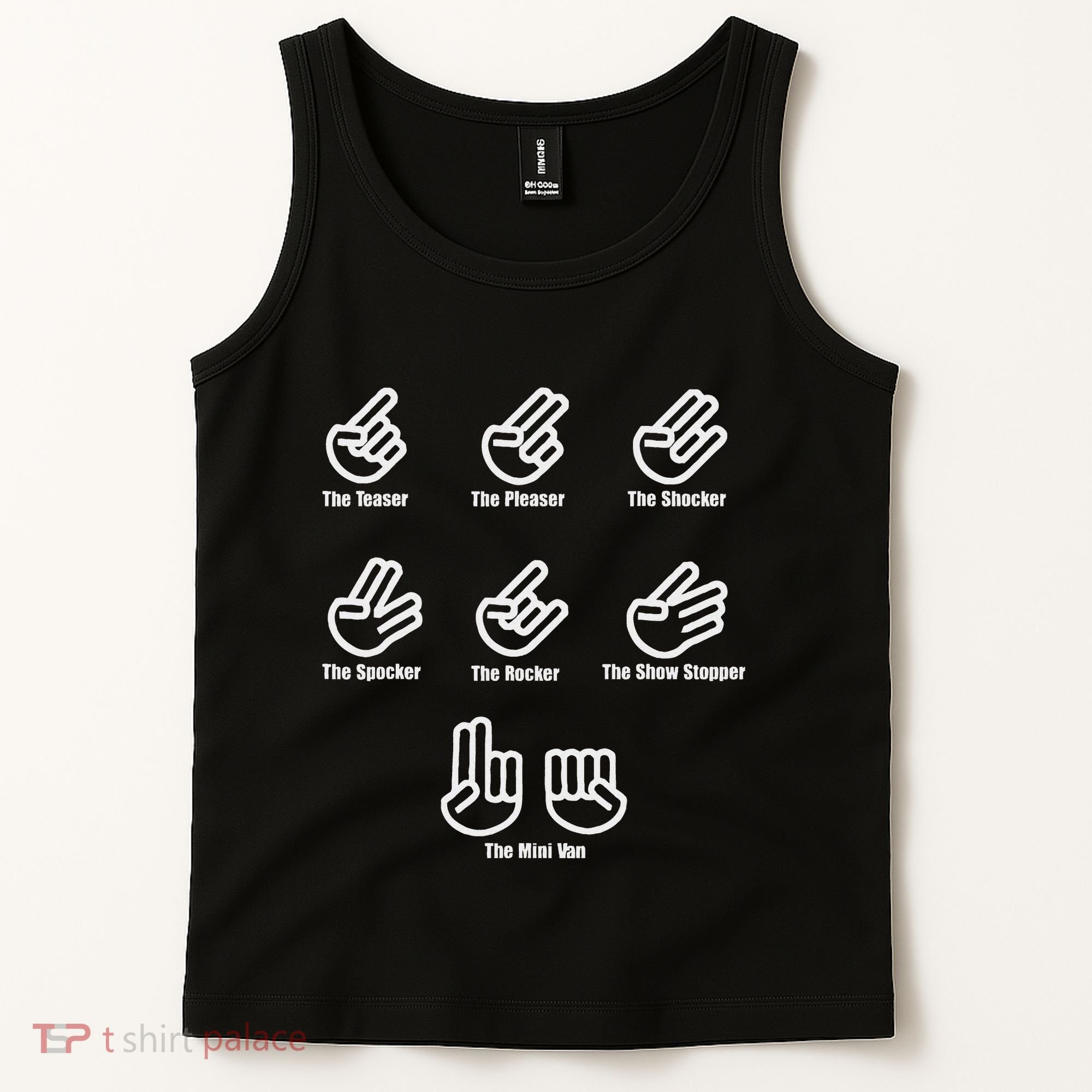 The Teaser The Pleaser The Shocker The Spocker The Rocker Tank Top