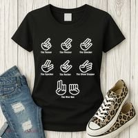 The Teaser The Pleaser The Shocker The Spocker The Rocker Women's T-Shirt thumb 3