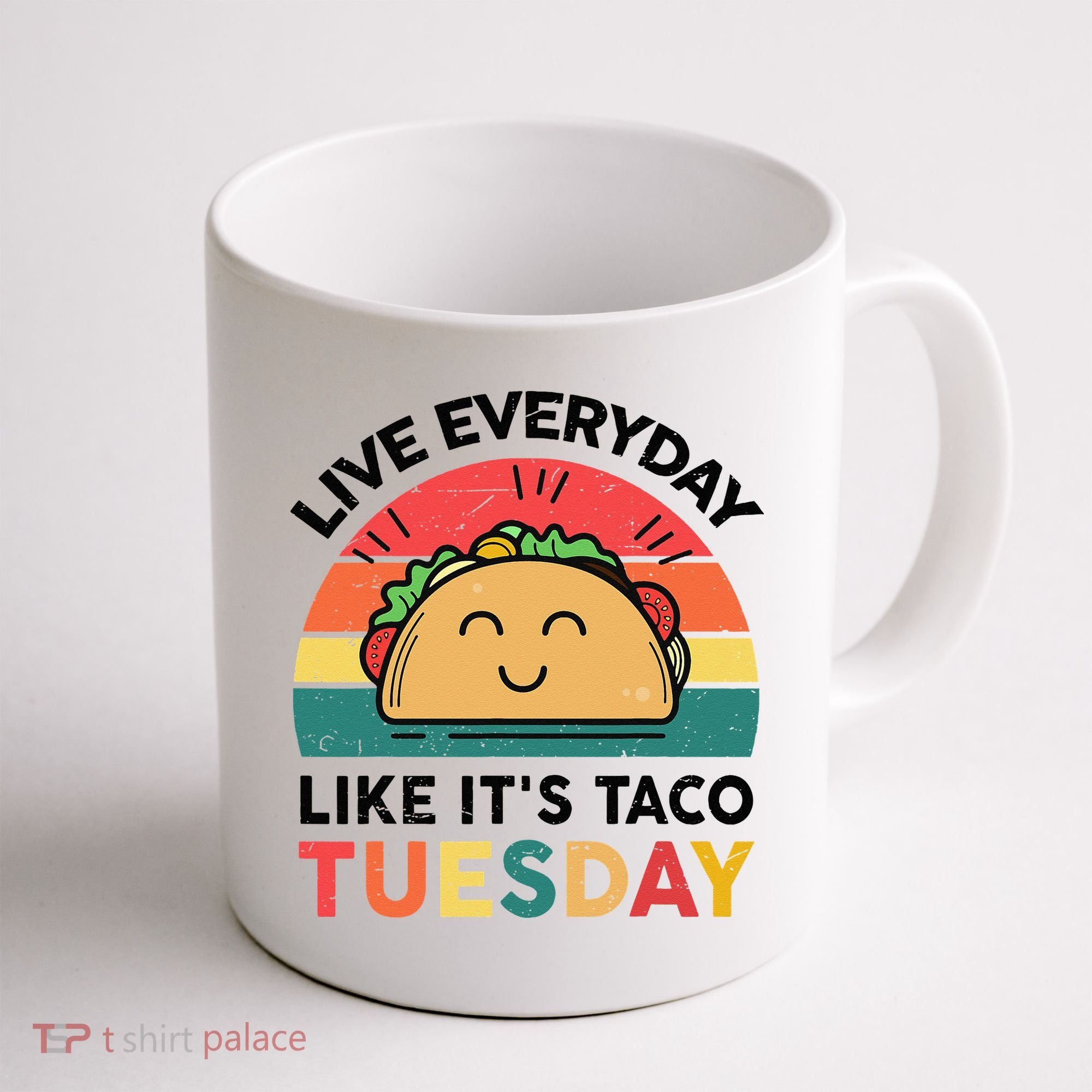 Taco Taco Tuesday Mexican Fiesta Women Boy Funny Coffee Mug
