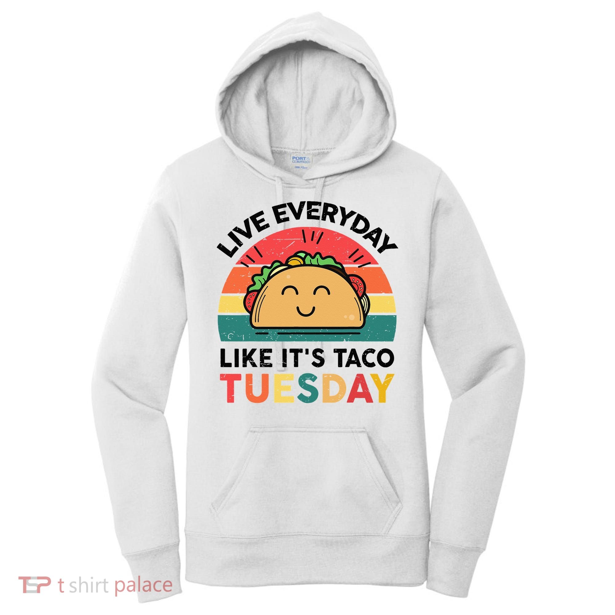 Taco Taco Tuesday Mexican Fiesta Women Boy Funny Women's Hoodie