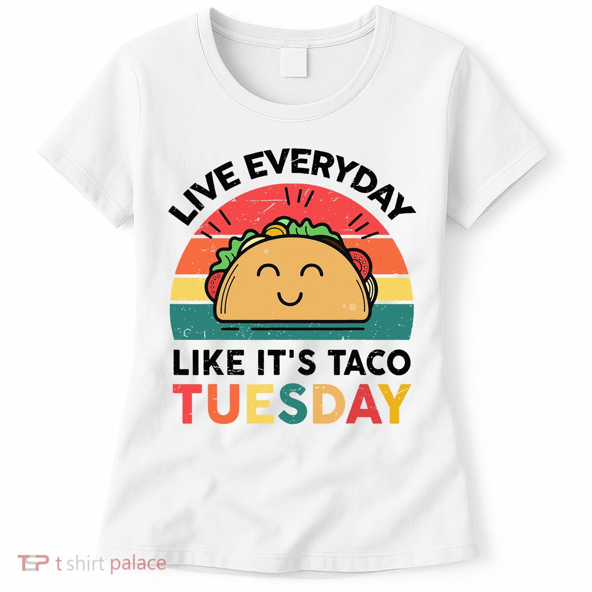 Taco Taco Tuesday Mexican Fiesta Women Boy Funny Women's T-Shirt