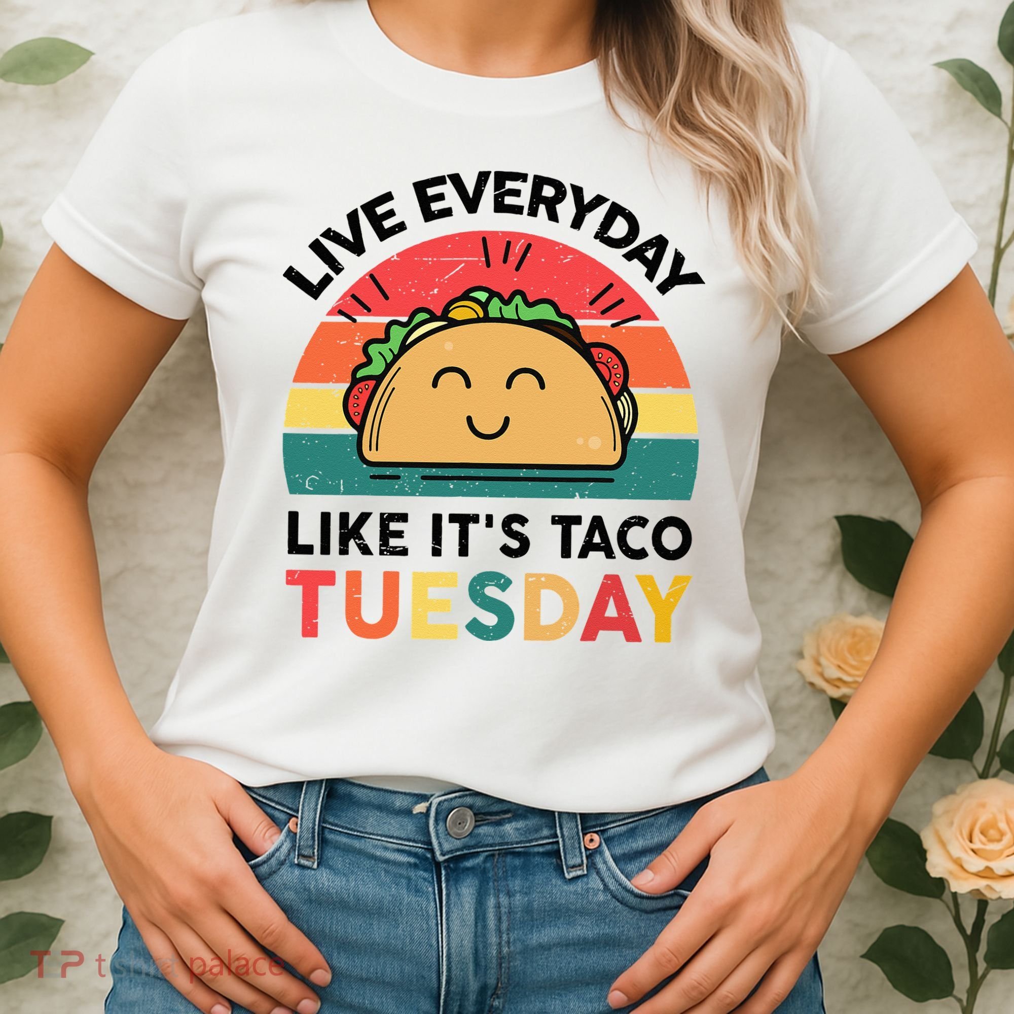 Taco Taco Tuesday Mexican Fiesta Women Boy Funny Women's T-Shirt