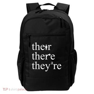 There Their They're Funny Grammar Backpack