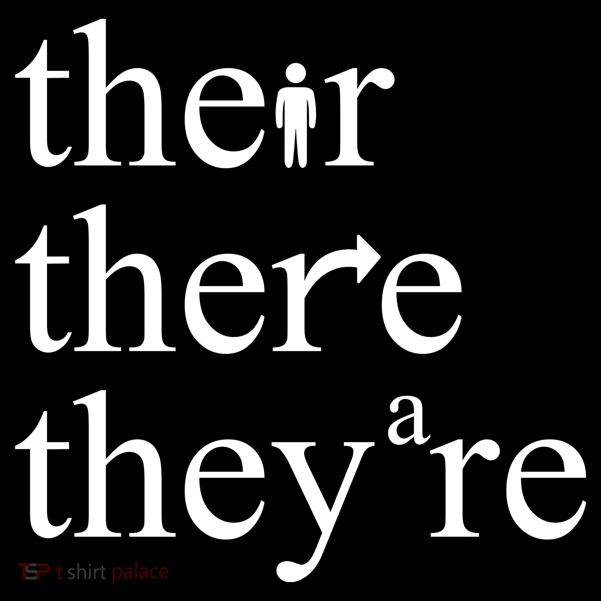 There Their They're Funny Grammar Backpack