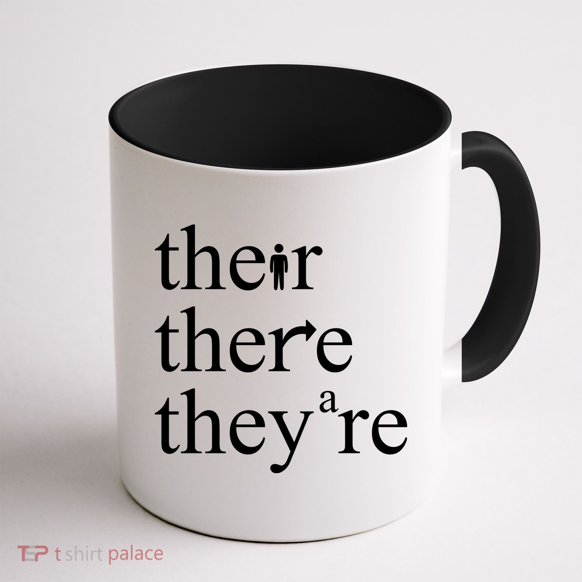 There Their They're Funny Grammar Coffee Mug