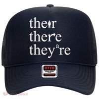 There Their They're Funny Grammar Hat thumb 0