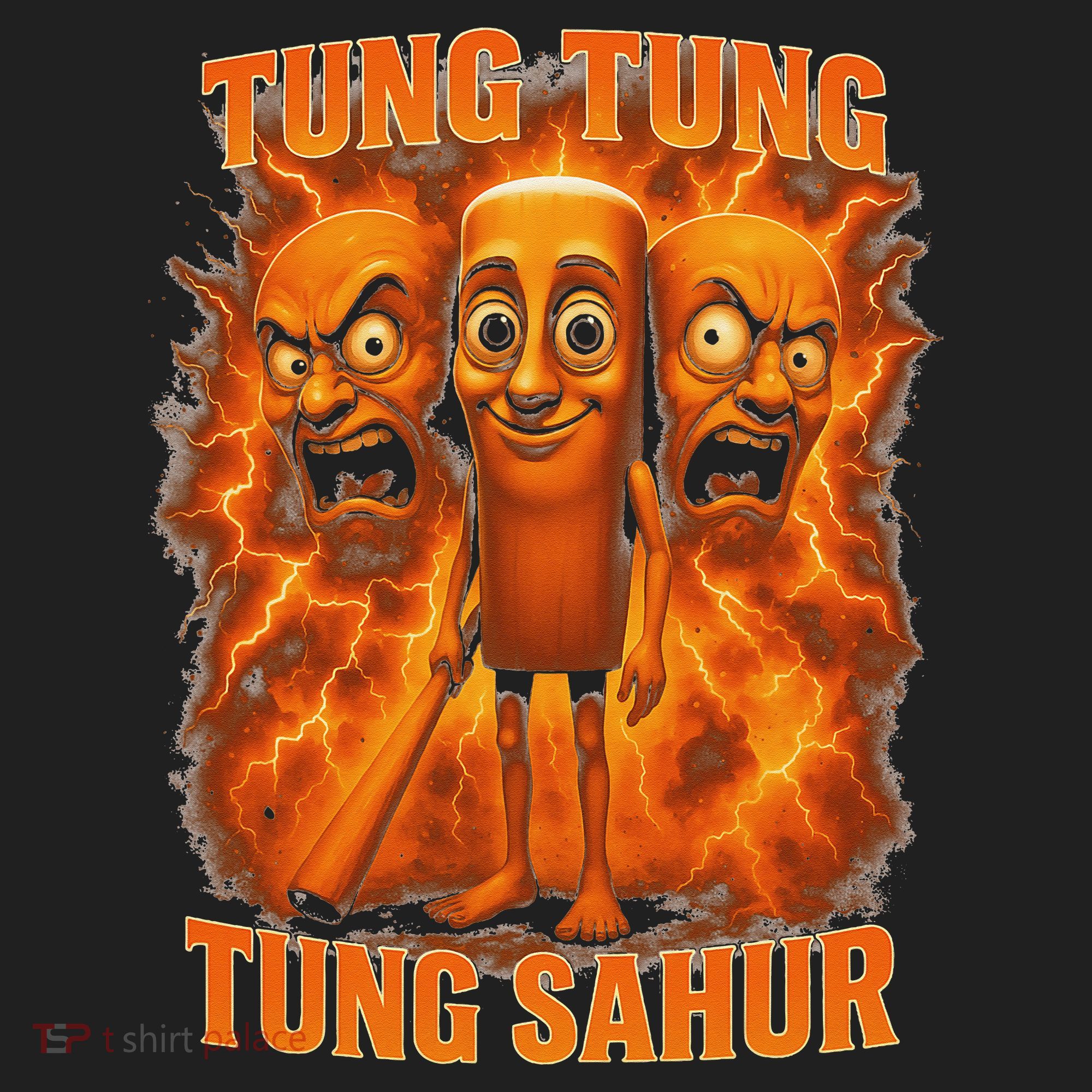 Tung Tung Tung Sahur Italian Brainrot Meme Bootleg Gift Beanie