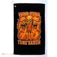 Tung Tung Tung Sahur Italian Brainrot Meme Bootleg Gift Golf Towel thumb 0