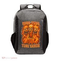 Tung Tung Tung Sahur Italian Brainrot Meme Bootleg Gift Vector Backpack thumb 0