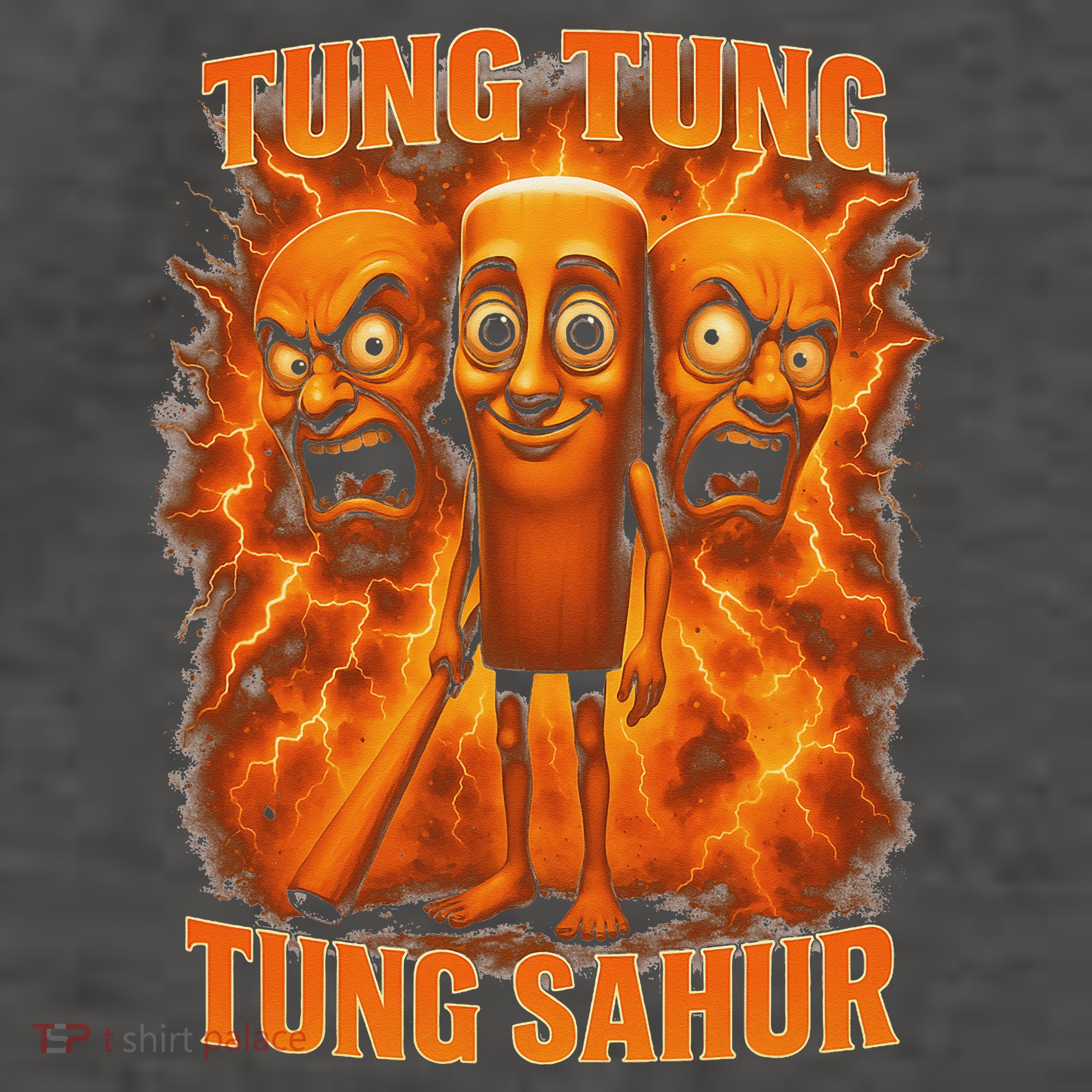 Tung Tung Tung Sahur Italian Brainrot Meme Bootleg Gift Vector Backpack