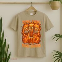 Tung Tung Tung Sahur Italian Brainrot Meme Bootleg Gift T-Shirt thumb 2