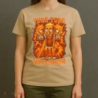 Tung Tung Tung Sahur Italian Brainrot Meme Bootleg Gift T-Shirt thumb 4