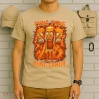 Tung Tung Tung Sahur Italian Brainrot Meme Bootleg Gift T-Shirt thumb 6
