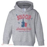 Toby Team Toby Solo Club Drinking Club Toddler Hoodie thumb 0
