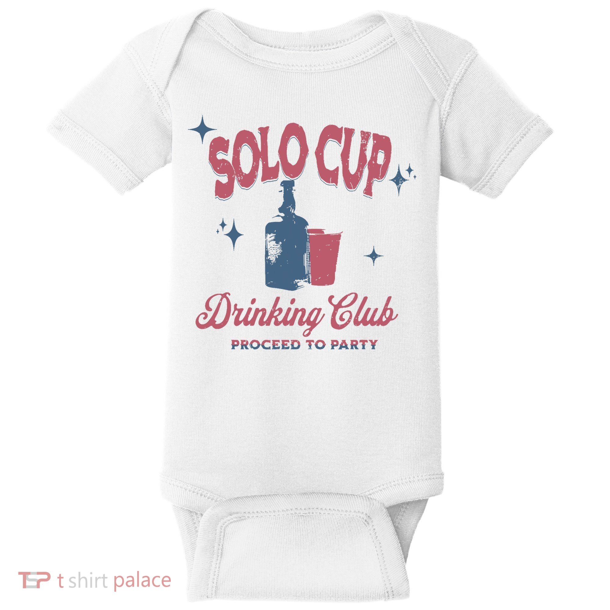 Toby Team Toby Solo Club Drinking Club Baby Bodysuit