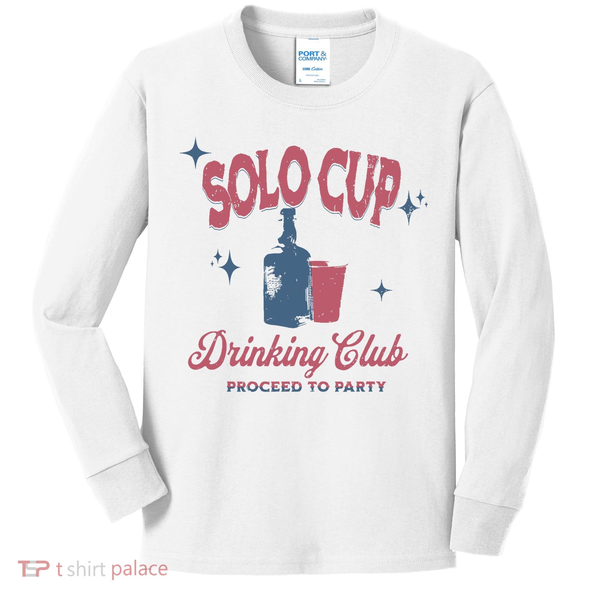 Toby Team Toby Solo Club Drinking Club Kids Long Sleeve Shirt