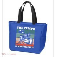 Tempo The Tempo Is What I Say It Is Drummer Tempo Drummers Gift Tote Bag thumb 3