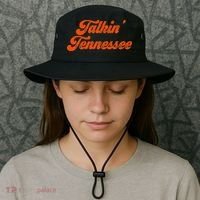 Talkin Tennessee Talking Tennessee Tn Orange Outfits Bucket Hat thumb 3
