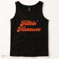 Talkin Tennessee Talking Tennessee Tn Orange Outfits Tank Top thumb 2