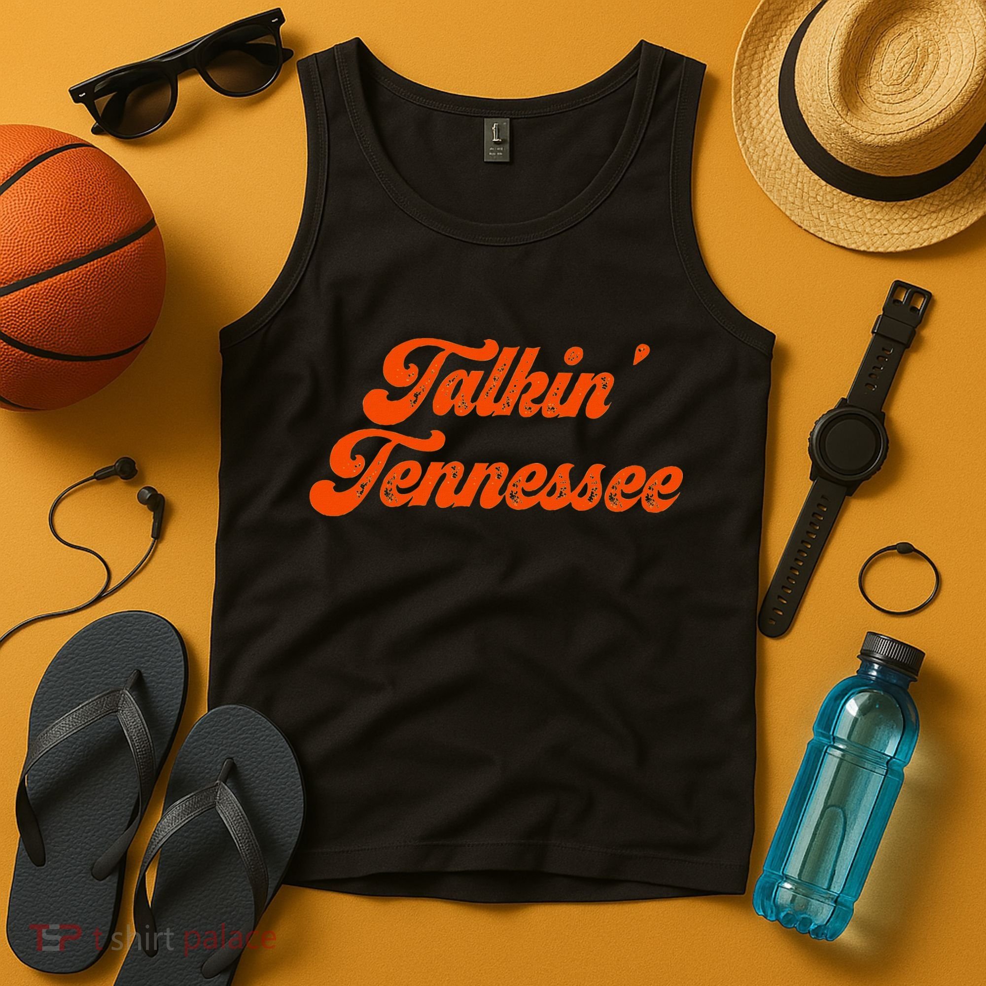 Talkin Tennessee Talking Tennessee Tn Orange Outfits Tank Top