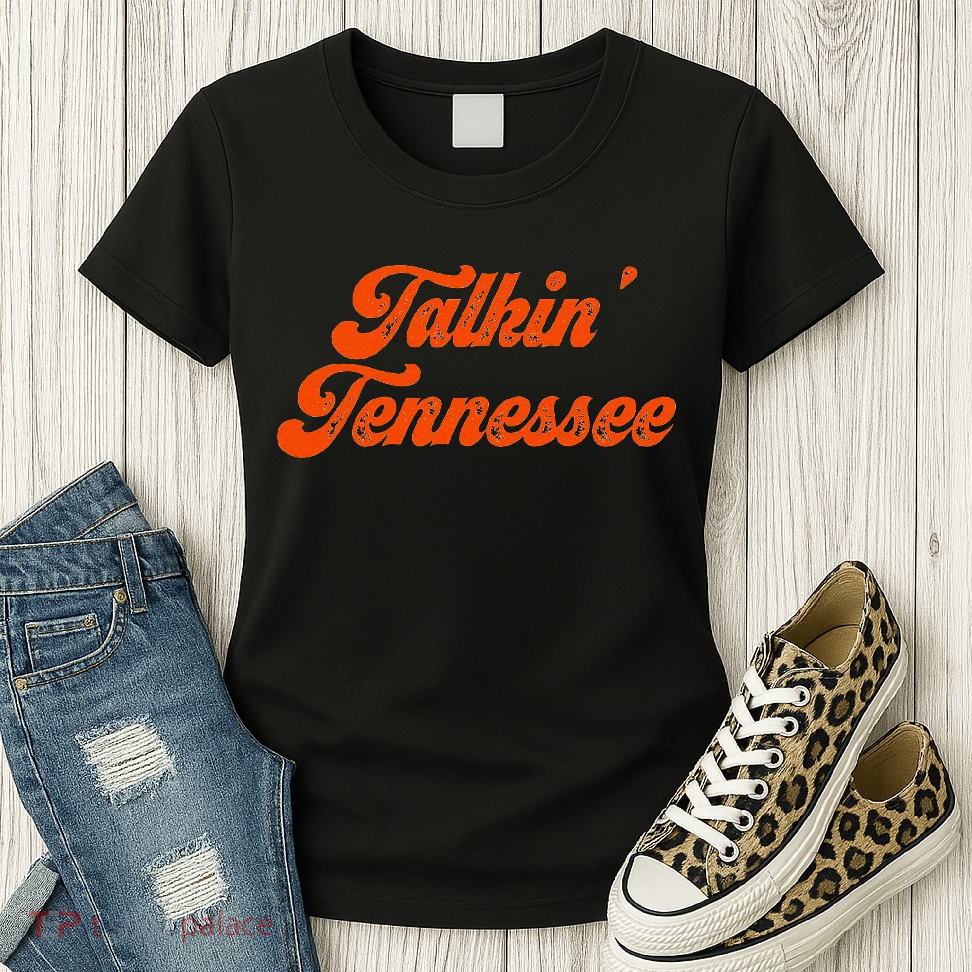 Talkin Tennessee Talking Tennessee Tn Orange Outfits Women's T-Shirt