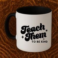 Team Them To Be Kind Coffee Mug thumb 2