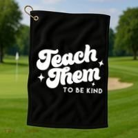 Team Them To Be Kind Golf Towel thumb 1