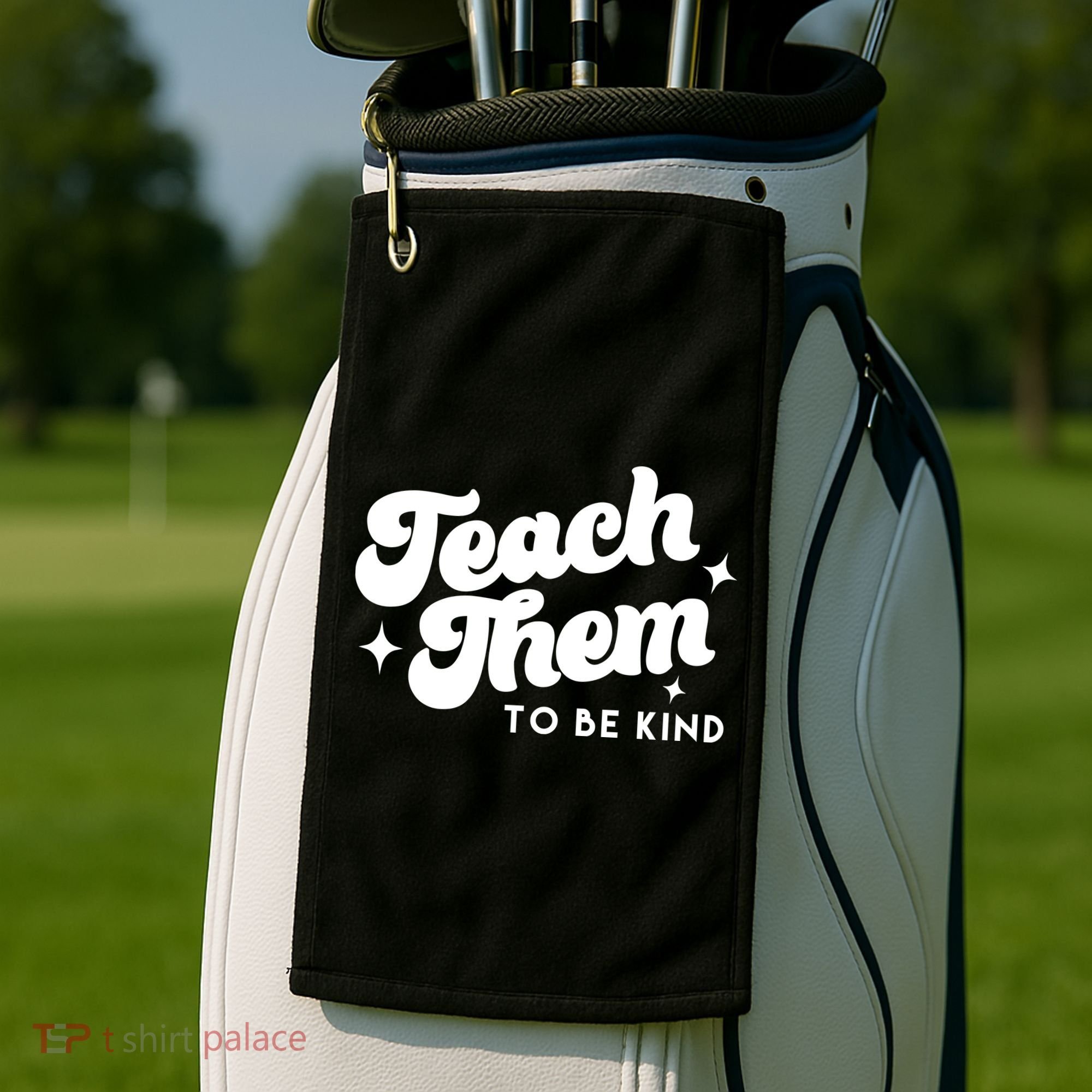 Team Them To Be Kind Golf Towel