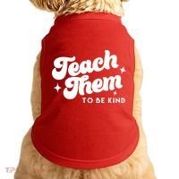 Team Them To Be Kind Doggie Tank thumb 0
