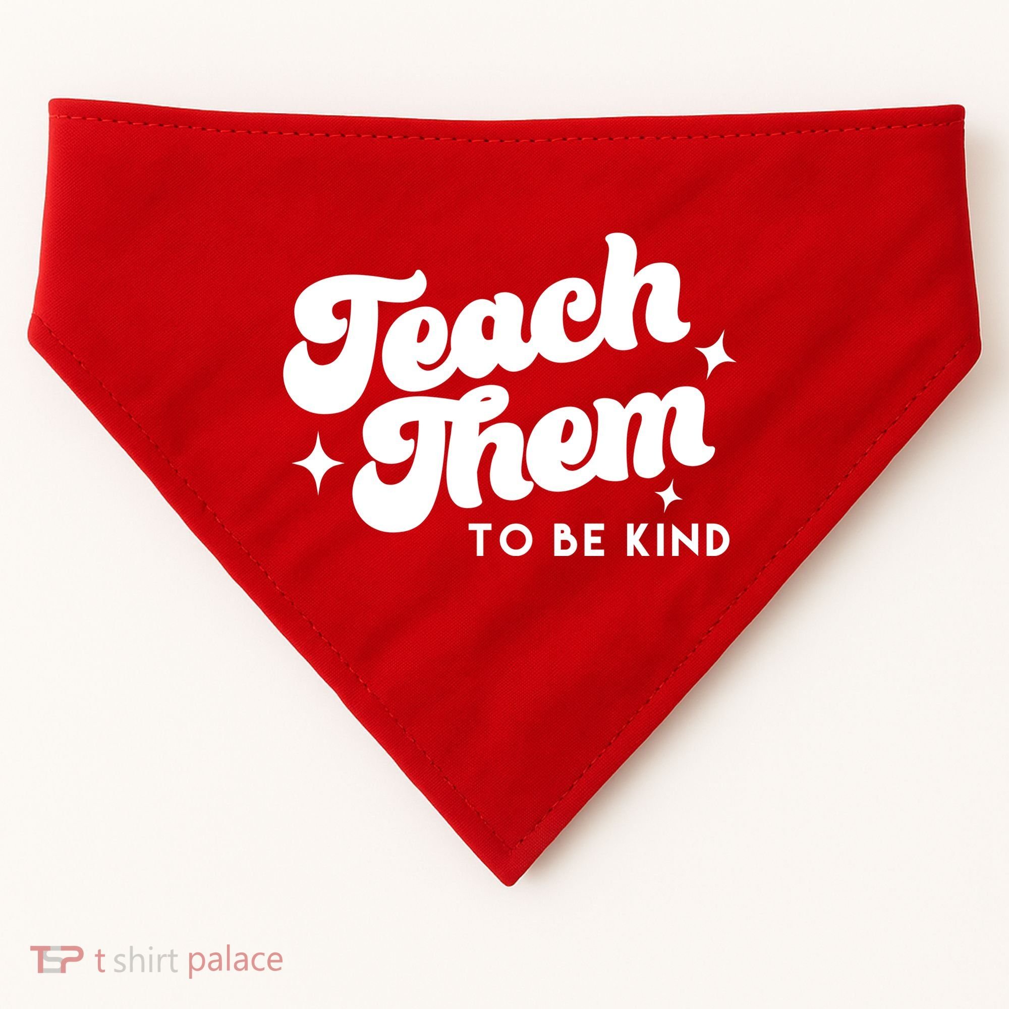 Team Them To Be Kind USA-Made Doggie Bandana