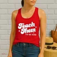 Team Them To Be Kind Women's Tank Top thumb 2