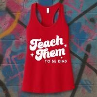 Team Them To Be Kind Women's Tank Top thumb 3
