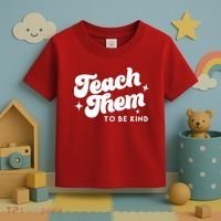 Team Them To Be Kind Toddler T-Shirt thumb 3