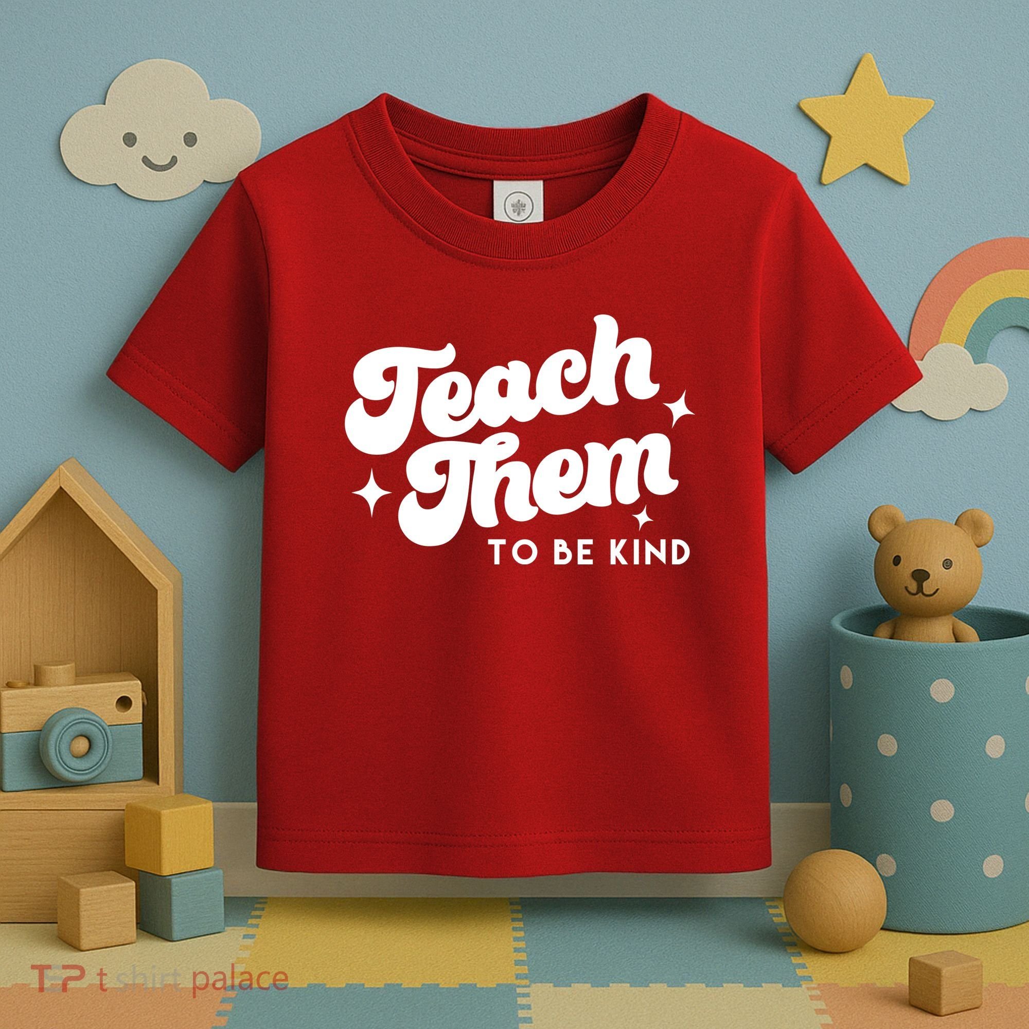 Team Them To Be Kind Toddler T-Shirt