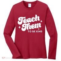 Team Them To Be Kind Women's Long Sleeve Shirt thumb 0