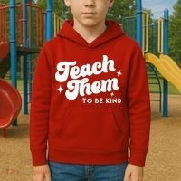 Team Them To Be Kind Kids Hoodie thumb 2